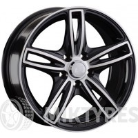 LS Wheels LS858 6.5x15 5x100 ET 40 Dia 73.1 (Silver)